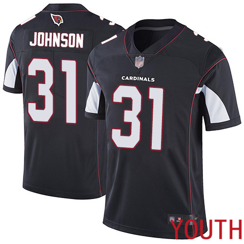 Arizona Cardinals Limited Black Youth David Johnson Alternate Jersey NFL Football #31 Vapor Untouchable
